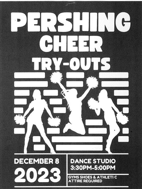  Pershing Cheer tryouts